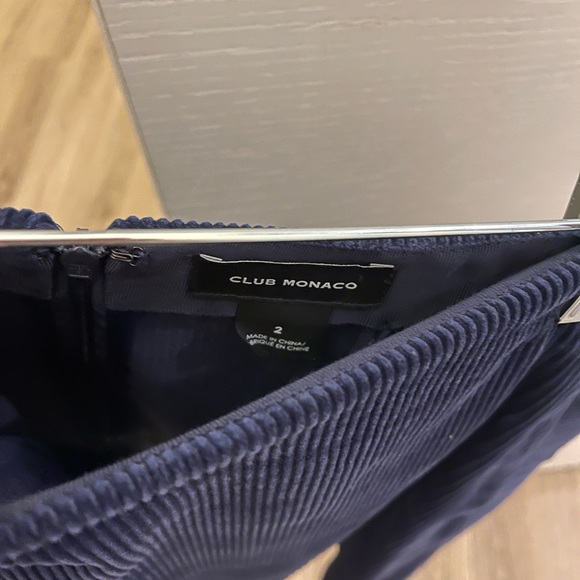 Club Monaco Corduroy Mini Skirt - Picture 3 of 3